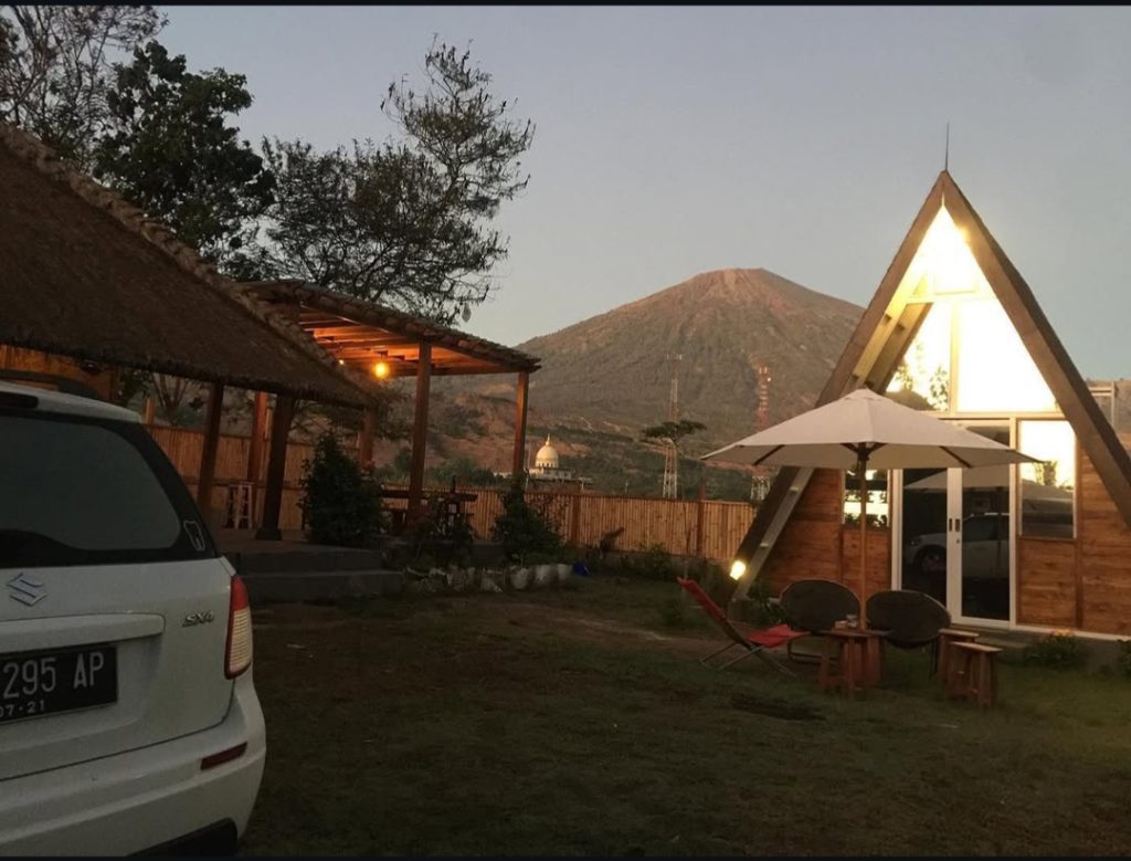 Villa view sembalun rinjani