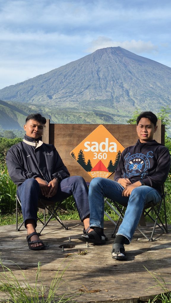 View rinjani dari sada 360