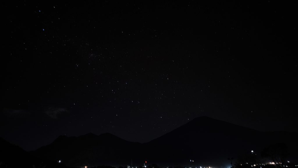 Bintang Malam di Villa Sembalun Bale Ody Villa dan Camping Ground