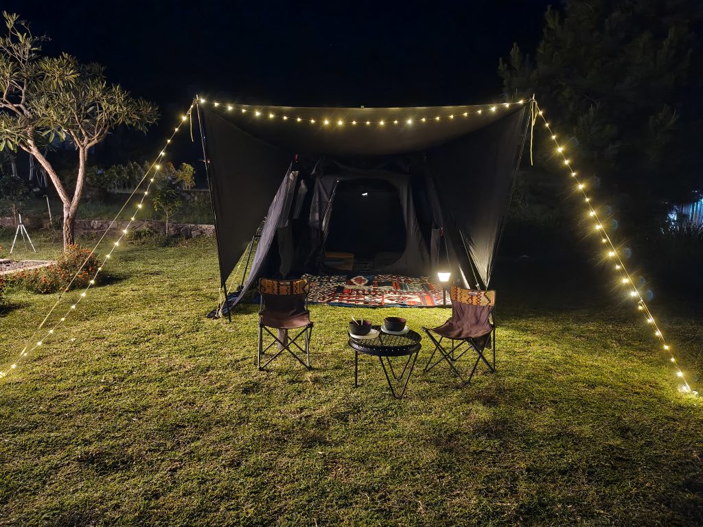 View malam paket honeymoon villa sembalun bale ody villa dan camping ground